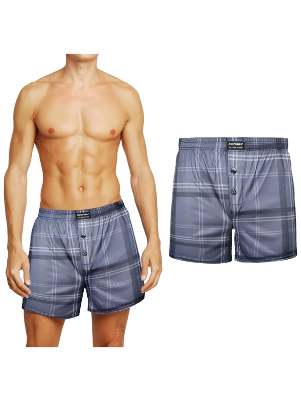 TEXEMP Webboxer 5er-10er Pack Herren Webboxer Boxershorts Baumwolle Unterwäsche (Spar-Pack, 5-St) Atmungsaktiv & Hautfreundlich 6