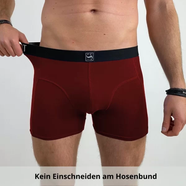 Sitztgut Boxershorts Premium Unterhosen Für Herren Und Jungen (Set, 3-St) Perfekter Sitz Dank 7-teiliger Schnitt Statt 3-teilig, Aus Baumwolle 5