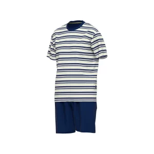 GÖTZBURG Pyjama Herren Shorty Schlafanzug (2 Tlg) Baumwolle 9