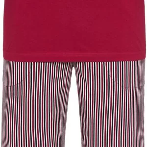 Ringella Shorty Herren Schlafanzug Mit Kopfhörer Motivdruck 2241308 – Rot – Sommerpyjama (2 Tlg) 10