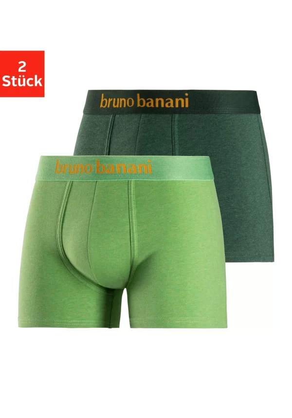 Bruno Banani Boxer (Packung, 2-St) Mit Schönem Logo-Webbund 1
