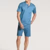 CALIDA Pyjama CalidaPyjama41289blau (1 Stück, 1 Tlg., 1 Stück) 28