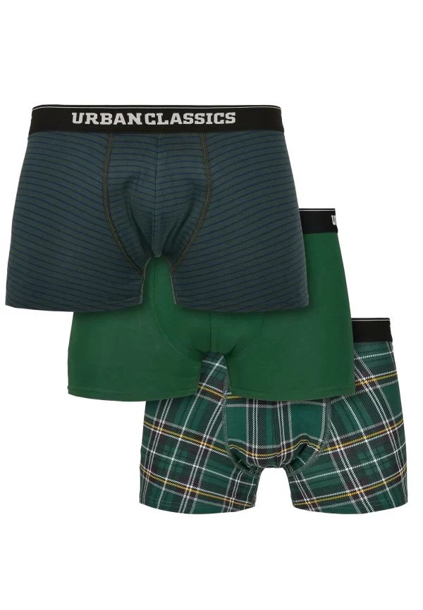 URBAN CLASSICS Boxershorts Urban Classics Männer Boxer Shorts 3-Pack 1