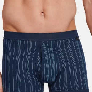Schiesser Retro Boxer 4er Pack Original Classics Feinripp (Spar-Set, 4-St) Unterhose Kurz – Baumwolle – Mit Eingriff 7