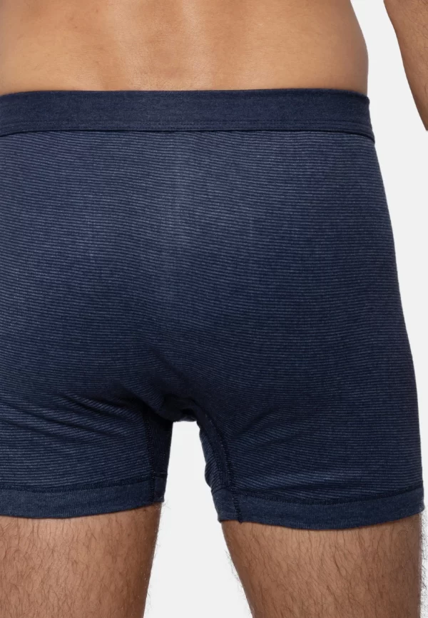 ESGE – Die Wäsche-Macher Retro Boxer 5er Pack – Feinripp Jeans (Spar-Set, 5-St) Pant Mit Eingriff – Baumwolle – Mit Eingriff – Ohne Seitennähte 4