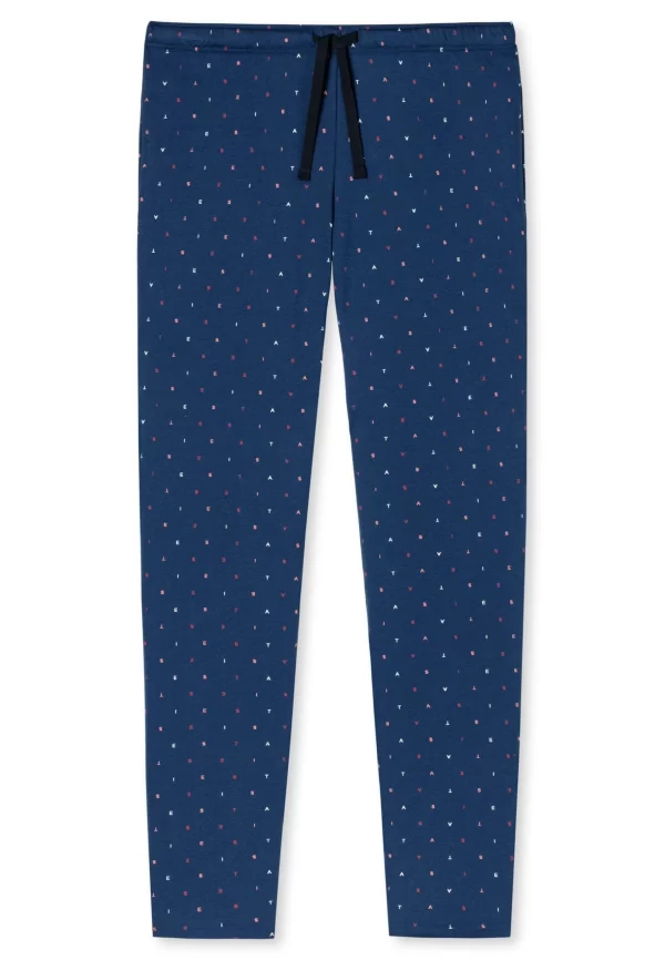Schiesser Schlafhose Mix & Relax (1-tlg) Schlafanzug Hose – Baumwolle – 3