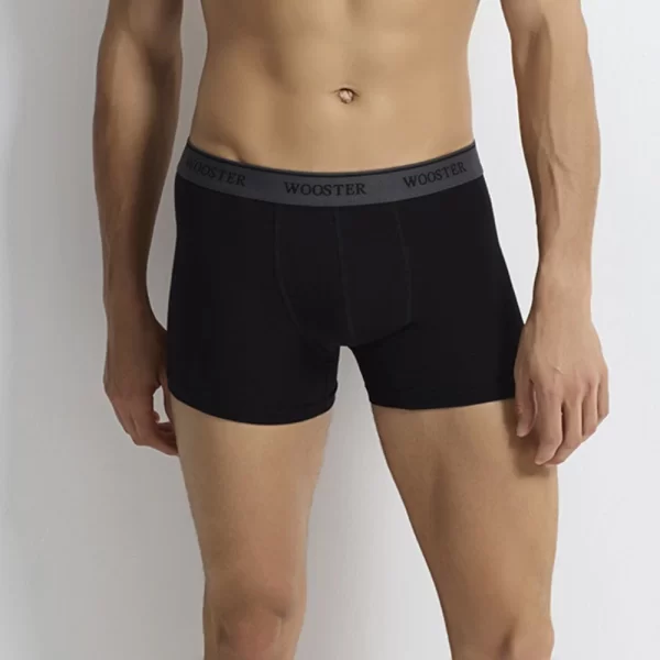 Wooster Boxershorts Strech Cotton » 3 Stück » Mit Overlock-Nähten Vorn » W-601 (Spar-Set, 3-St., 3er-Pack) In Der Türkei Hergestellt 3