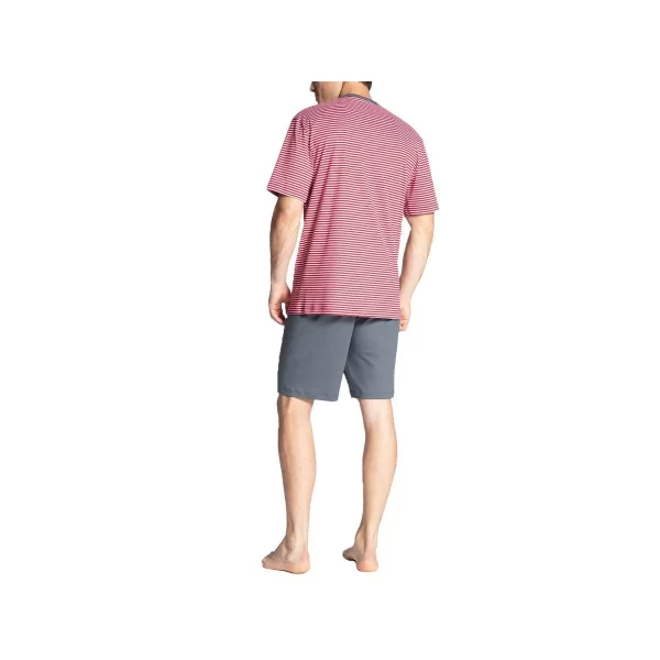 CALIDA Pyjama Rot (1 Tlg) 3