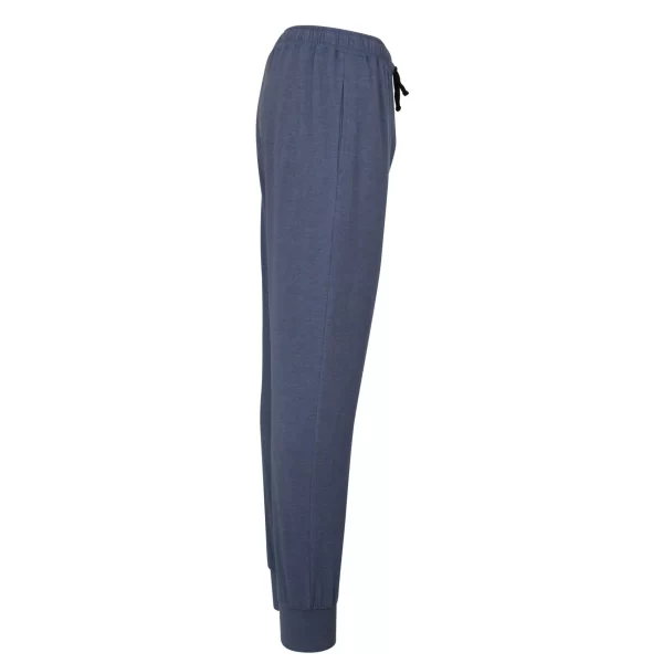CECEBA Schlafhose CECEBA Herren Lange-Hose Blau Melange (1-tlg) 10