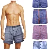 TEXEMP Webboxer 5er-10er Pack Herren Webboxer Boxershorts Baumwolle Unterwäsche (Spar-Pack, 5-St) Atmungsaktiv & Hautfreundlich 10