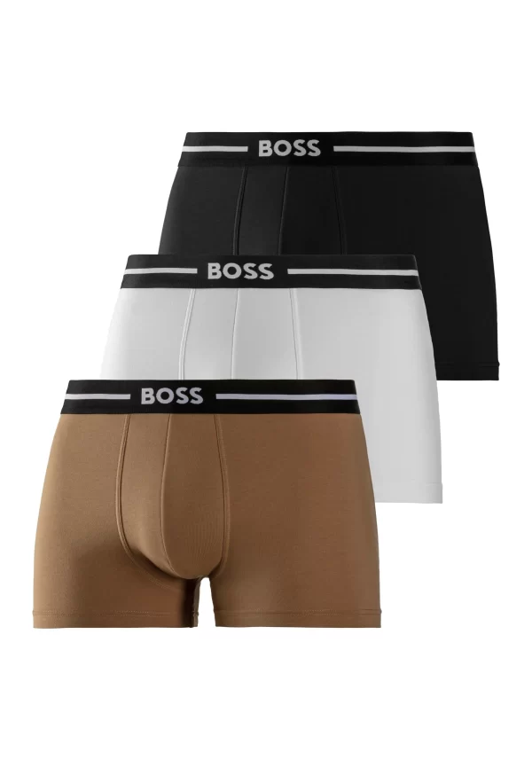 BOSS Boxer (Packung, 3er-Pack) Mit Angenehm Weichem Webbund 1
