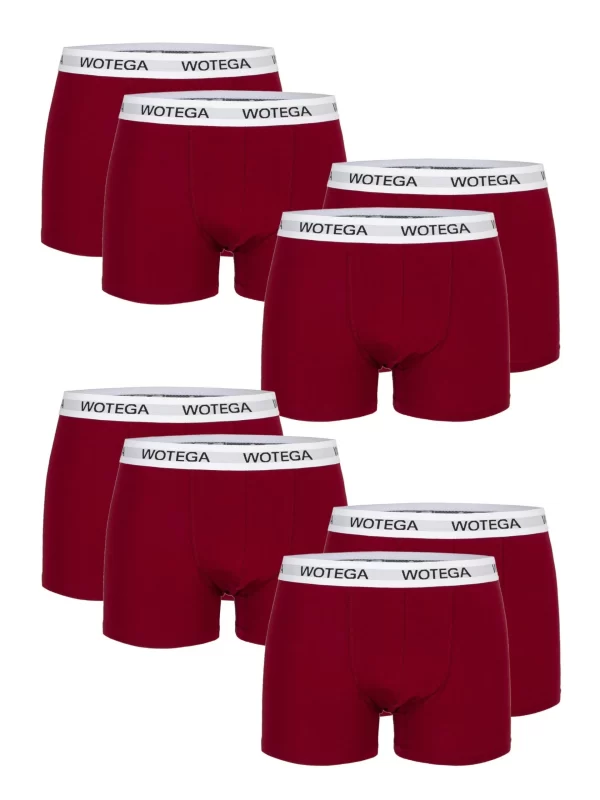 WOTEGA Boxershorts (Spar-Set, 8er-Pack) Moderne Baumwoll Unterhosen Exklusiv Im 8er Pack 1