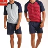 Le Jogger® Shorty (Packung, 4 Tlg., 2 Stück) In Kurzer Form, Mit Raglanärmeln 16
