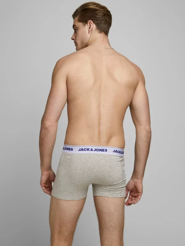 Jack & Jones Boxershorts JACSUPER TWIST TRUNKS 3 PACK NOOS – 12168863 (3-St) 3623 In Grau-Blau-Türkis 5