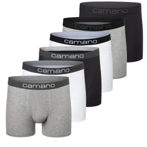 Camano Boxershorts Comfort Mit Nachhaltigerer Baumwolle (BCI) (6-St) Im Praktischen 6er-Pack 24