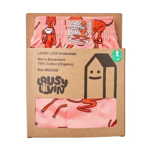 Lousy Livin Boxershorts Huende – Pink 8