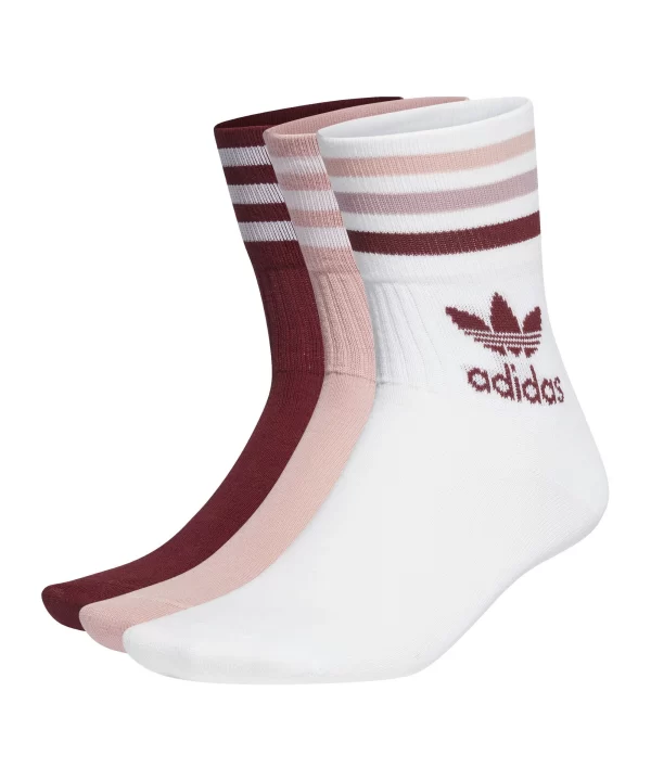 Adidas Originals Freizeitsocken Mid Cut Socken 3er Pack Default 1