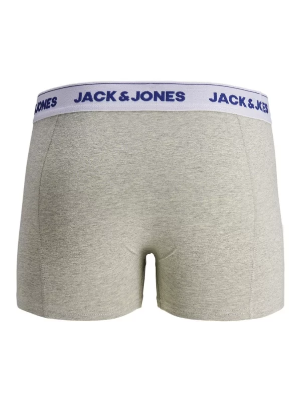 Jack & Jones Boxershorts JACSUPER TWIST TRUNKS 3 PACK NOOS – 12168863 (3-St) 3623 In Grau-Blau-Türkis 4