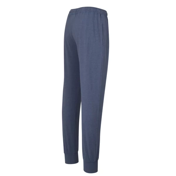 CECEBA Schlafhose CECEBA Herren Lange-Hose Blau Melange (1-tlg) 9