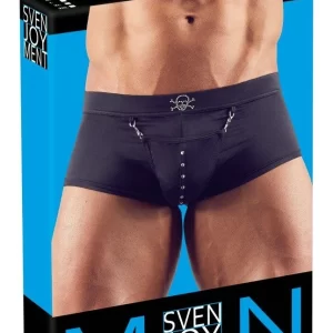 Svenjoyment Underwear Boxershorts Boxershorts Beutel Mit Karabinerhaken – Totenkopf 21