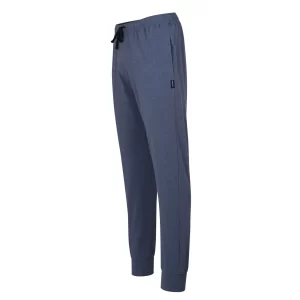 CECEBA Schlafhose CECEBA Herren Lange-Hose Blau Melange (1-tlg) 16