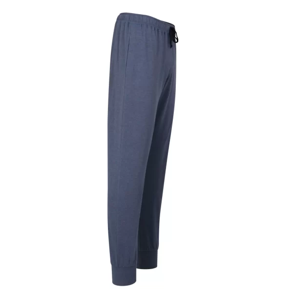 CECEBA Schlafhose CECEBA Herren Lange-Hose Blau Melange (1-tlg) 11