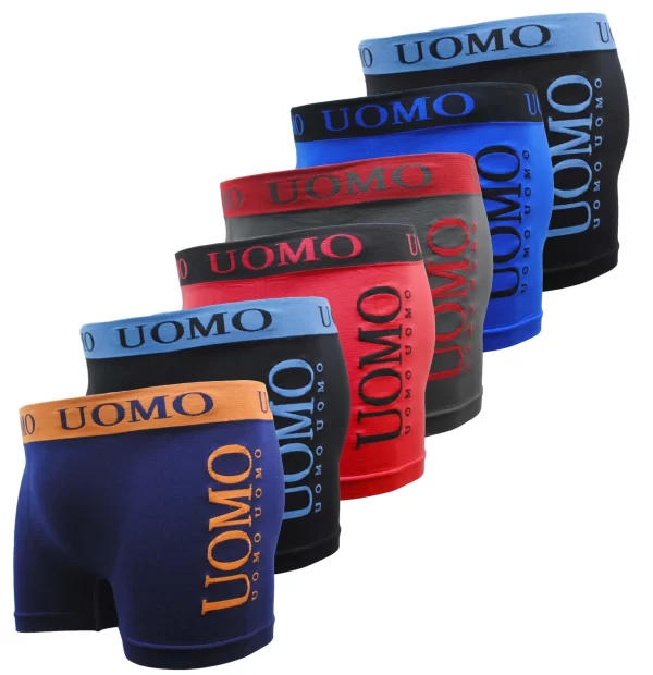 Garcia Pescara Boxershorts Uomo9 Herren Boxershorts 6er Pack Unterhosen (6er-Pack) 1