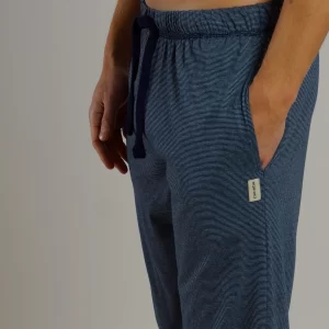 CECEBA Schlafhose CECEBA Herren Lange-Hose Blau (1-tlg) 12