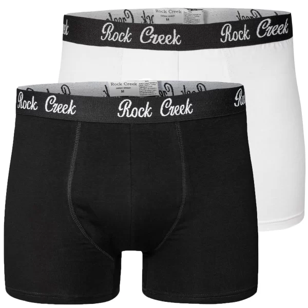 Rock Creek Boxershorts Herren Boxershorts 8er Set Schwarz Und Weiß H-218 5