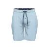TOM TAILOR Schlafhose TOM TAILOR Herren Bermuda Blau Längsgestreift (1-tlg) 20