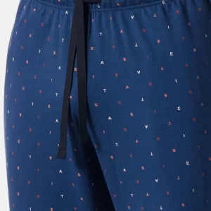 Schiesser Schlafhose Mix & Relax (1-tlg) Schlafanzug Hose – Baumwolle – 13