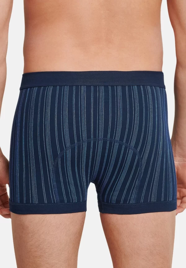 Schiesser Retro Boxer 4er Pack Original Classics Feinripp (Spar-Set, 4-St) Unterhose Kurz – Baumwolle – Mit Eingriff 4