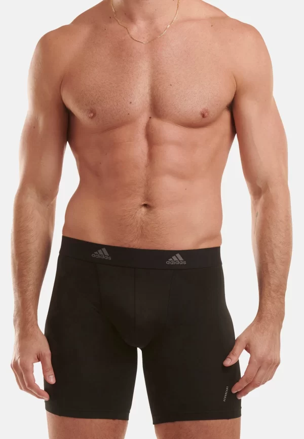 Adidas Sportswear Retro Boxer 6er Pack Active Micro Flex Eco (Spar-Set, 6-St) Long Short / Pant – Ohne Eingriff – Weiche Nahtverarbeitung 6