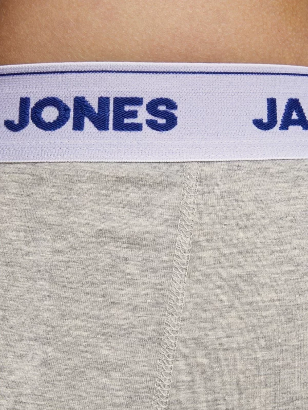 Jack & Jones Boxershorts JACSUPER TWIST TRUNKS 3 PACK NOOS – 12168863 (3-St) 3623 In Grau-Blau-Türkis 8