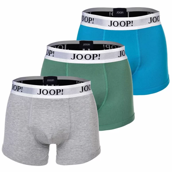 Joop! Boxer Herren Boxer Shorts, 3er Pack – Trunks, Fine 1