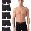 Burnell & Son Boxer Unterhosen Aus Baumwolle Für Herren Männer (Packung, Set, Spar-Pack, Spar-Packung, Spar-Set, 5-St., 5er-Pack) Mit Komfortbund 14