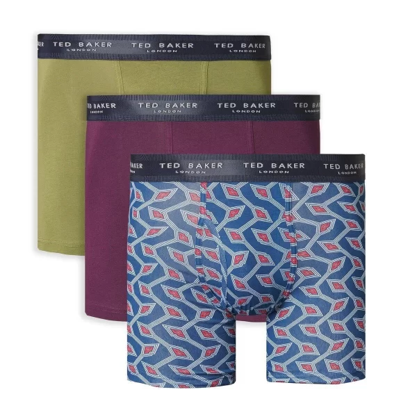 Ted Baker Boxer Herren Boxer Shorts 3er Pack – Trunks, Pants 1