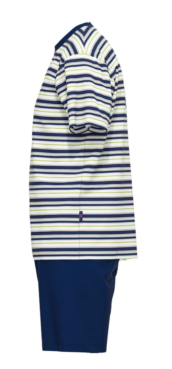 GÖTZBURG Pyjama Herren Shorty Schlafanzug (2 Tlg) Baumwolle 4