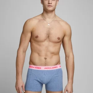 Jack & Jones Boxershorts JACSUPER TWIST TRUNKS 3 PACK NOOS – 12168863 (3-St) 3623 In Grau-Blau-Türkis 17