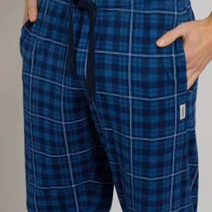 CECEBA Schlafhose CECEBA Herren Lange-Hose Blau Bedruckt (1-tlg) 12