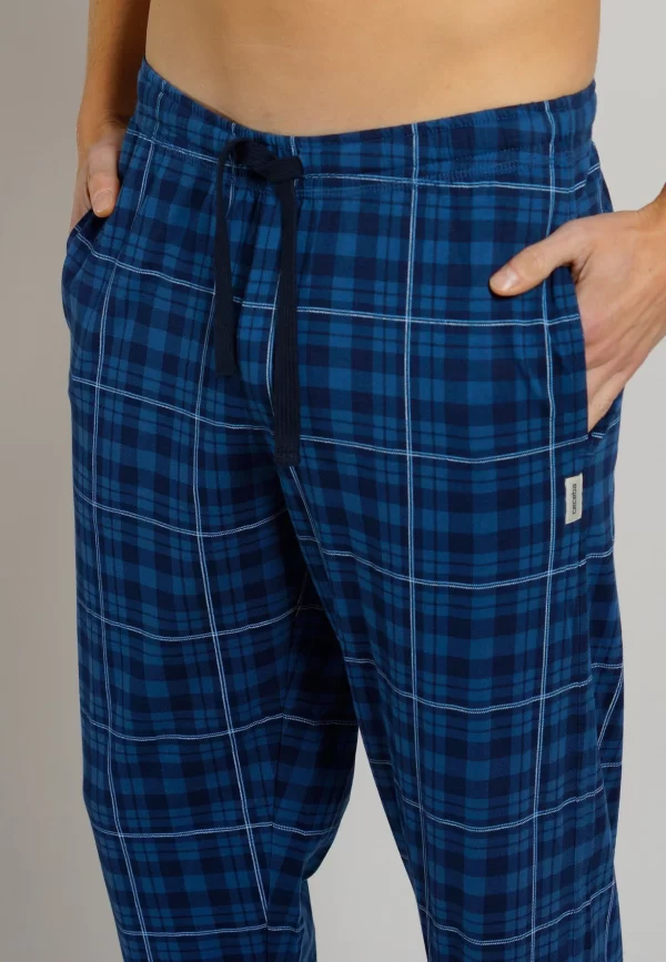 CECEBA Schlafhose CECEBA Herren Lange-Hose Blau Bedruckt (1-tlg) 5