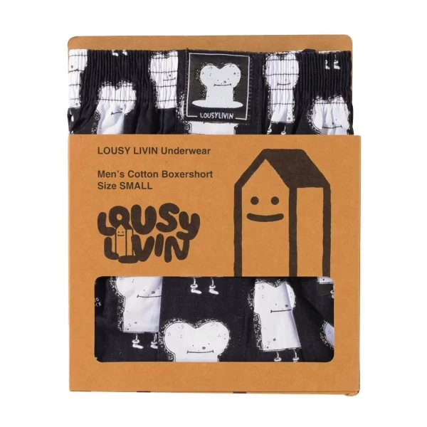 Lousy Livin Boxershorts Toast – Black 3
