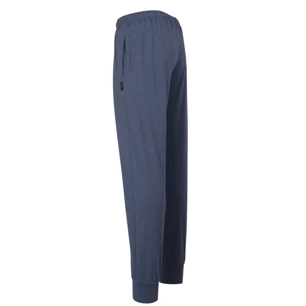CECEBA Schlafhose CECEBA Herren Lange-Hose Blau Melange (1-tlg) 6