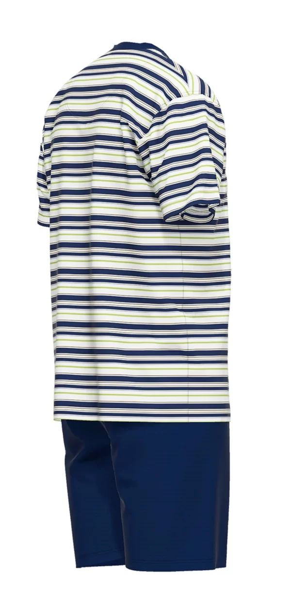 GÖTZBURG Pyjama Herren Shorty Schlafanzug (2 Tlg) Baumwolle 5