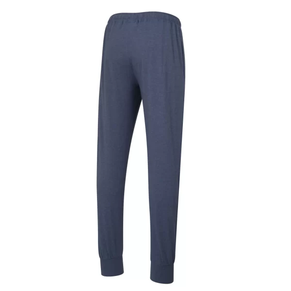 CECEBA Schlafhose CECEBA Herren Lange-Hose Blau Melange (1-tlg) 8