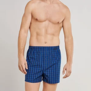 Schiesser Boxershorts Essentials (4-St) Webboxer Mit Funktionaler Knopfleiste Im 4er Pack 10