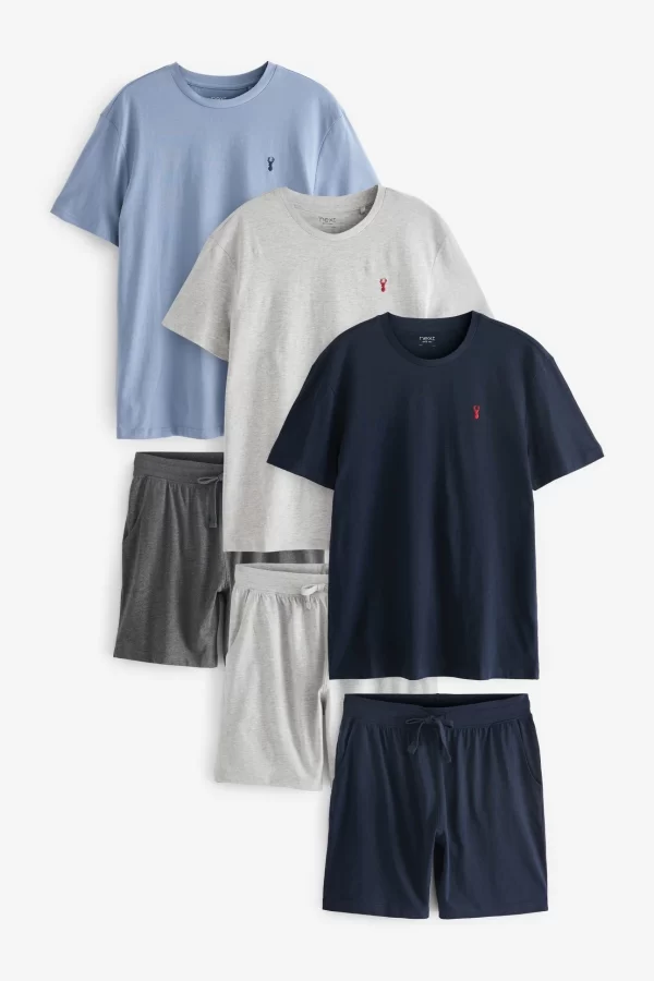 Next Pyjama Schlafanzüge, 3er-Pack (6 Tlg) 1