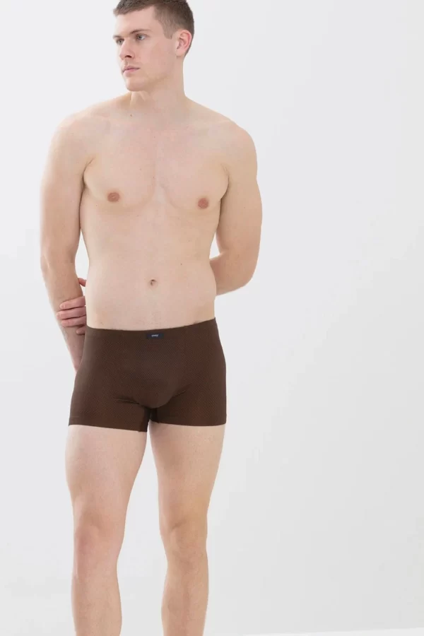 Mey Boxershorts Mey Shorty 37203 Serie Dots Oxblood (1 Stück, 1-St) 1