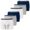 TOM TAILOR Boxershorts (6-St) Mit Längerem Bein, Logo-Bund, Elastisch, Im 6er Pack 34