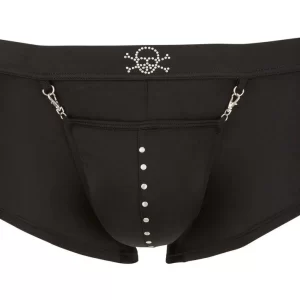 Svenjoyment Underwear Boxershorts Boxershorts Beutel Mit Karabinerhaken – Totenkopf 17